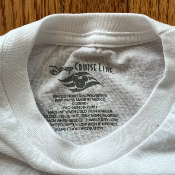 Disney Wish Inaugural Sailings Cruise Line Shirt Tee Mickey Vacation S - Picture 5 of 6